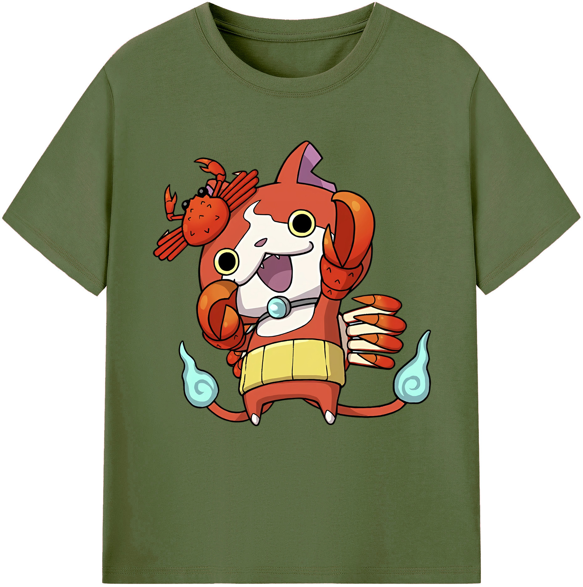 （画像用） 妖怪ウォッチ Yo-kai Watch 綿100％半袖Tシャツ（フロントプリント）